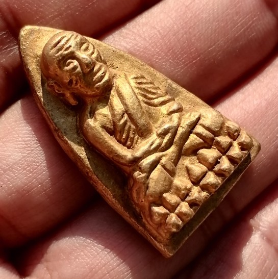 หลวงพ่อทวด​ วัดในหาน เนื้อเปียกทอง นะ 9 โค๊ด 2 ในหาน 1 กรรมการ​ พบน้อย จ.ภูเก็ต ปี 2536 เคาะเดียว