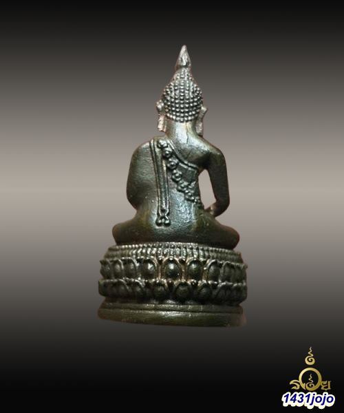 พระกริ่งพุทธสิหิงค์ วัดเวฬุราชิน เนื้อนวโลหะ ปี2518 