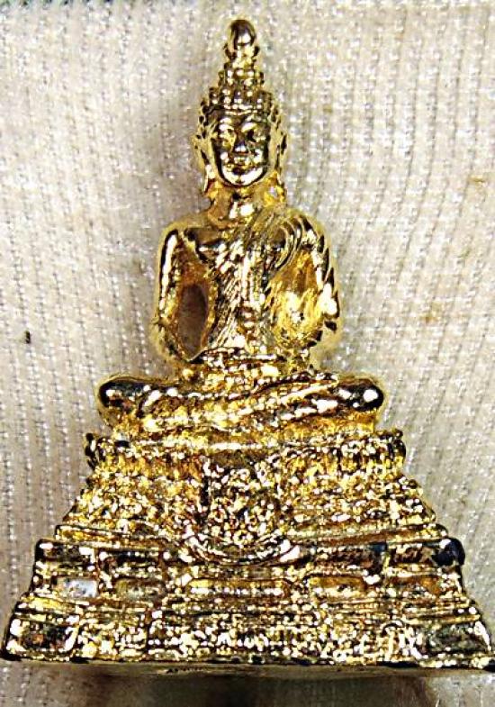 รูปหล่อพระพุทธภัทรมหาโยธินจำลอง พิธีพุทธาภิเศกที่วัดบวรนิเวศวิหาร ปี26