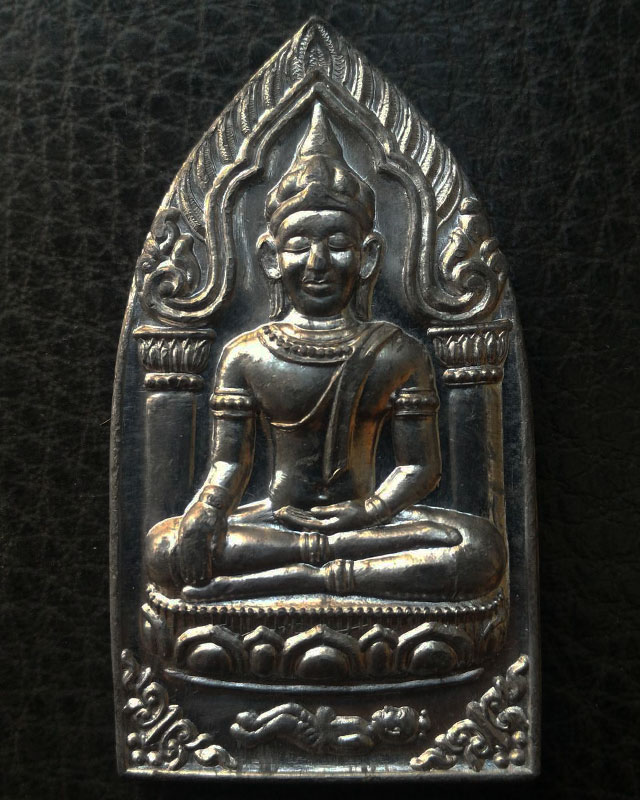 3.พระยอดขุนพลปั๊มพิมพ์สุพรรณ หลวงพ่อฑูรย์ วัดโพธินิมิตร เนื้อชินพิมพ์ใหญ่ พ.ศ. 2527