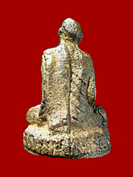 รูปหล่อหลวงปู่ปรงวัดธรรมเจดีย์ ต.สระแจง อ.บางระจัน จ.สิงห์บุรี ปี2533 