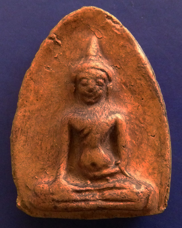 พระนางกำแพงย้อนยุค วัดพิกุล จ.กำแพงเพชร กล่องเดิม เก่าเก็บหลายสิบปี