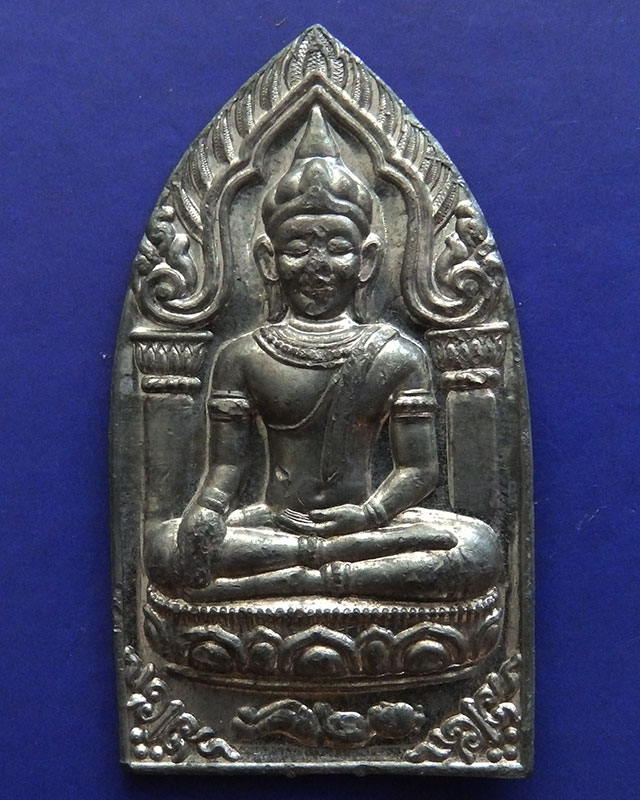 6.พระยอดขุนพลปั๊มพิมพ์สุพรรณ หลวงพ่อฑูรย์ วัดโพธินิมิตร เนื้อชินพิมพ์ใหญ่ พ.ศ. 2527