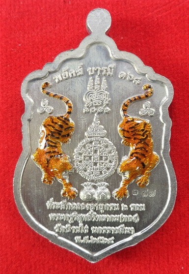 เหรียญหลวงพ่อทอง วัดบ้านไร่ จ.นครราชสีมา รุ่นพยัคฆ์บารมี ปี 2564 สวยครับ