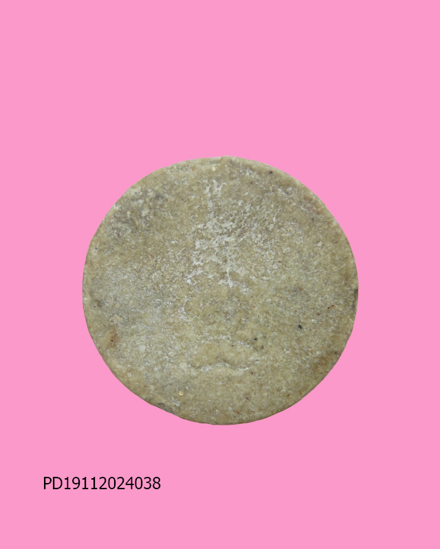 พระพิมพ์จันทร์ลอย หลังยันต์เฑาะว์ เนื้อผงน้ำมัน