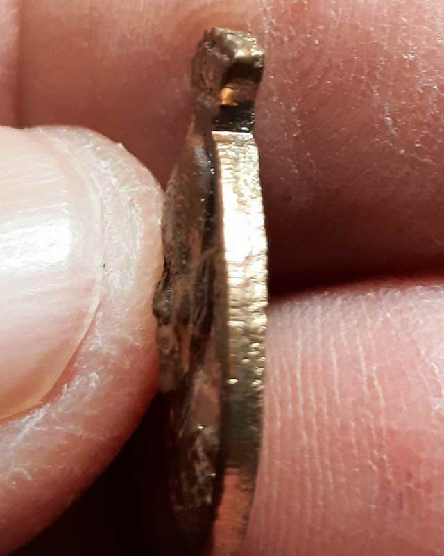 เหรียญขวัญถุง ปี24 หลวงพ่อคำ วัดสุวรรณรัตนาราม จ.นครสวรรค์ 