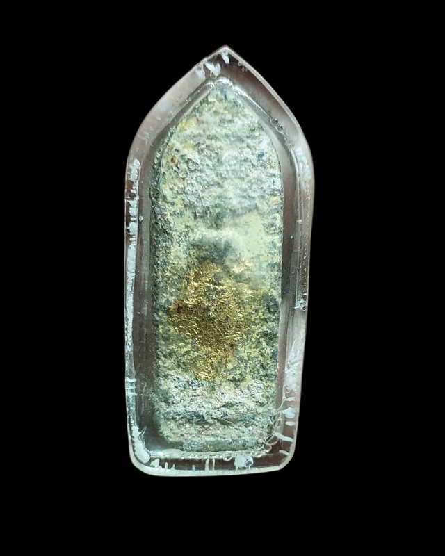 พระลีลาสองหน้ากรุวัดเขาจอมคีรีนาคพรตลงกรุปี2461ลพ.ครุฆและลป.ศุขปลุกเสก 1800