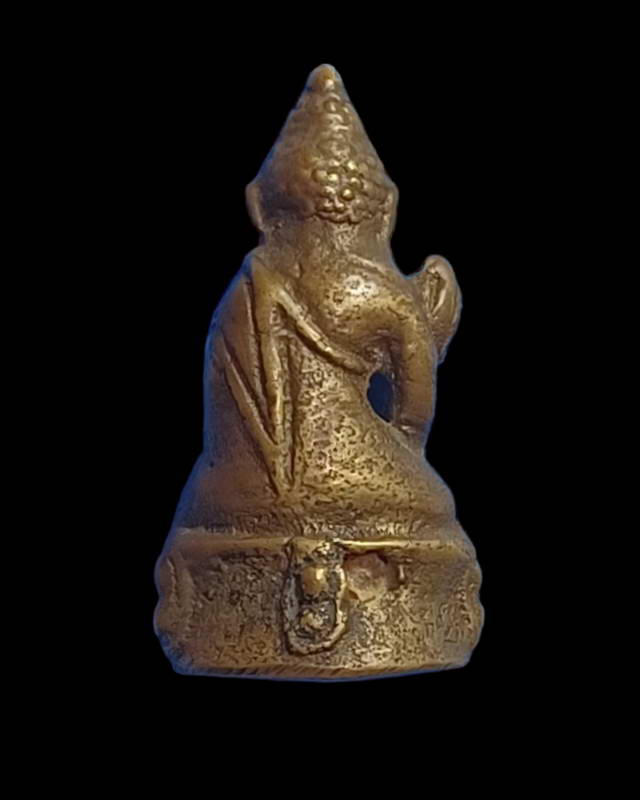 พระกริ่งถือดอกบัว พิธีวัดประสาทบุญญาวาส สามเสน กทม.ปี๒๕๐๖