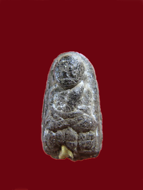 $ หลวงปู่ทวดเนื้อว่าน พิมพ์พระรอดจิ๋ว (ตัวหนอน) พระอาจารย์นอง วัดทรายขาว