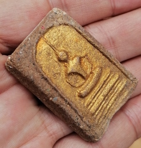 พระสมเด็จทรายเสก​ พิมพ์ใหญ่​ หลวงพ่อกวย วัดโฆสิตาราม จ.ชัยนาท​ หายาก​ ยุคต้น​​ เคาะเดียว(3)   