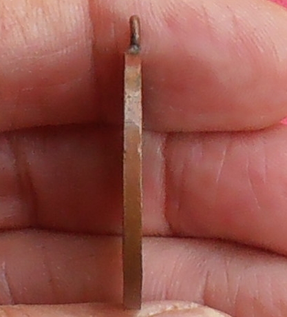 เหรียญอริยสัจ หลวงปู่ใจ วัดเสด็จ สมุทรสงคราม ปี ๒๔๗๐ รุ่นแรก