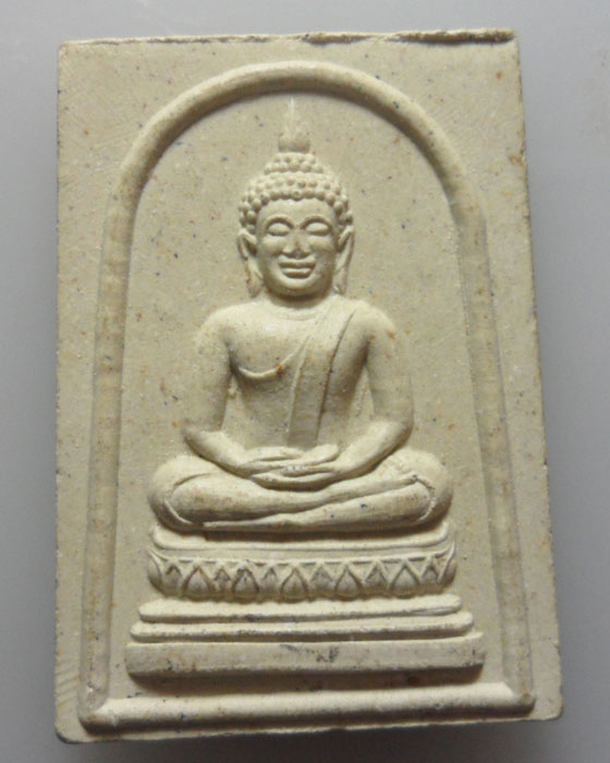 *** กรุงเทพฯ *** พระผงพระพุทธ หลัง ท่านเจ้ามา วัดสามปลื้ม (วัดจักรวรรดิราชาวาสวรมหาวิหาร)