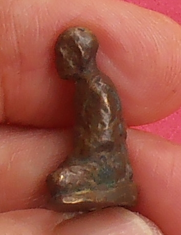 รูปหล่อโบราณหลวงปู่เทียน วัดโบสถ์ ปทุมธานี พิมพ์เล็ก