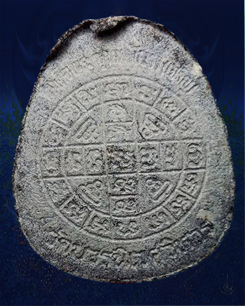 พระปิดตายันต์ดวงเล็ก ปี2523  แช่น้ำมนต์ สมเด็จพระญาณสังวร (เจริญ) วัดบวรนิเวศวิหาร