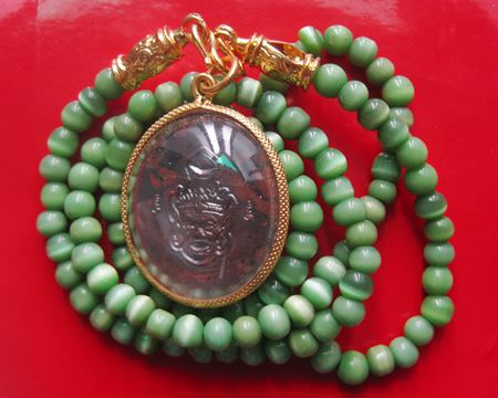 พระพิฆเนศ หลังพ่อแก่ หลวงพ่อแล วัดพระทรง จ.เพชรบุรี เนื้อทองแดงรมดำ ปี 2539 