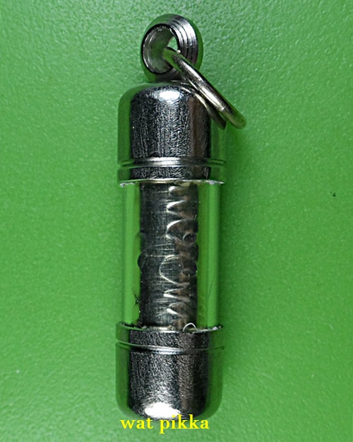 ตะกรุดเงินมหาเพชรหลีก อาจารย์อุ้ย เก้ายอด สำนักสักยันต์เก้ายอด อุบลราชธานี *.4235.*