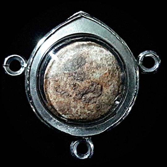 พระกรุวัดคู้สลอด เลี่ยมเงินแท้