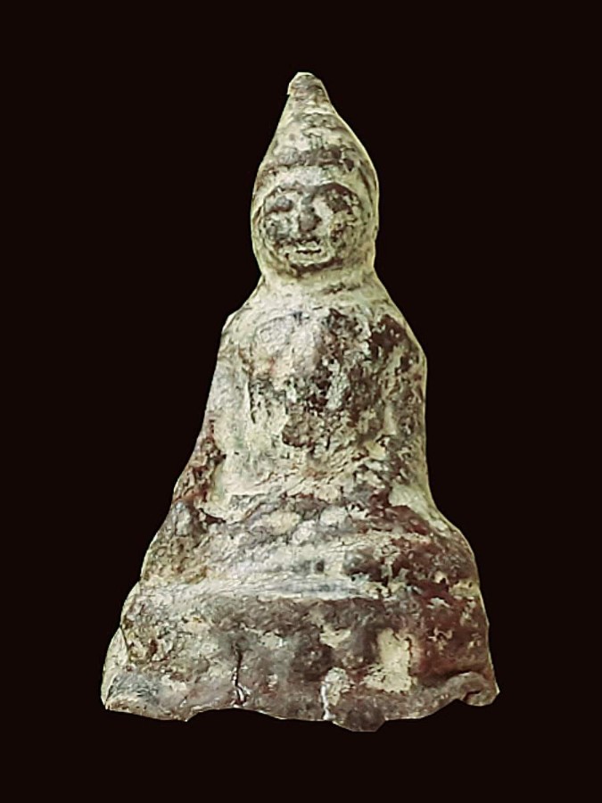 พระยุครัตนะ เนื้อตะกั่ว สนิมแดง