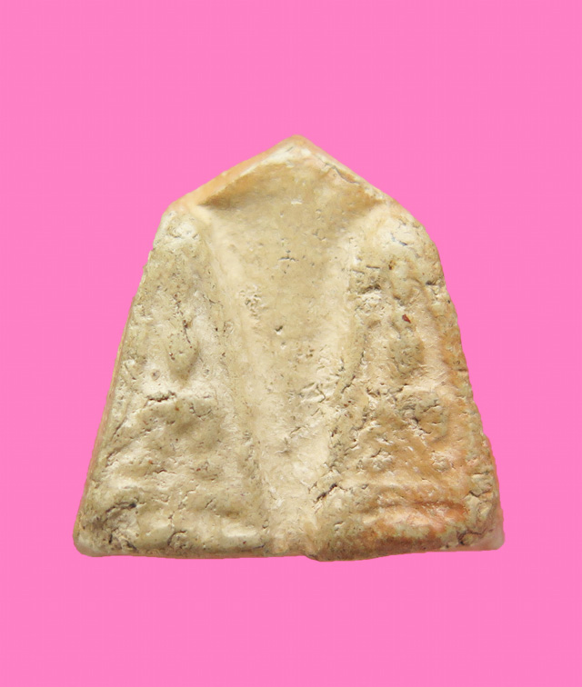 พระพิมพ์เม็ดแตง แฝด เนื้อดิน หลวงตาจวน วัดไก่เตี้ย สุพรรณบุรี