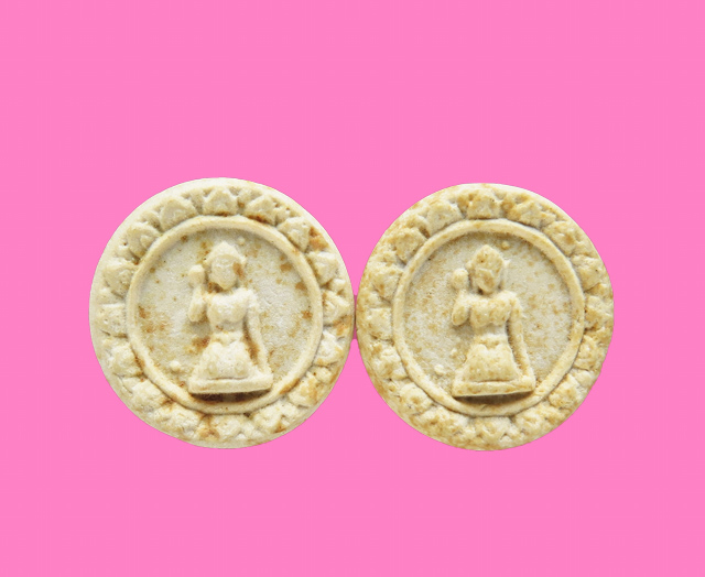 นางกวักจันลอย วัดโคกเขมาปี 09 (แพ็คคู่)