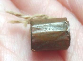 *ตะกรุดลูกอมโลกธาตุ หลวงพ่อเปลี่ยน วัดใต้ กาญจนบุรี*