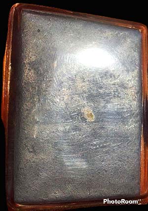 *ล็อคเก็ตภาพซีเปีย หลวงพ่อดิ่ง วัดบางวัว ฉะเชิงเทรา ปี๒๔๘๑*