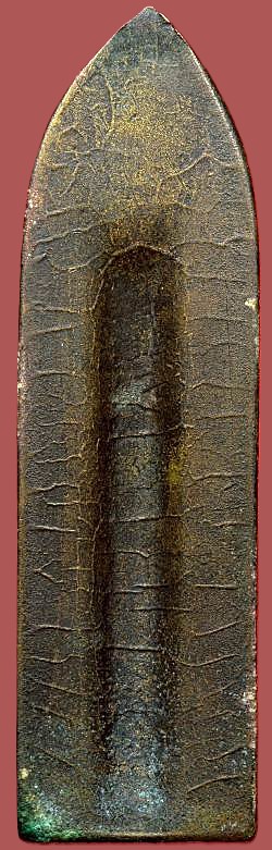 *พระร่วงยืนหลังรางปืน วัดพระสิงห์ เชียงใหม่ ปี๒๕๑๒ เนื้อทองเหลือง*