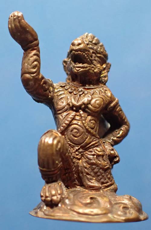 หนุมาน พ่อท่านหลบ สุราษฎร์ธานี สวยกริ๊บ+บัตรรับรองพระแท้*118