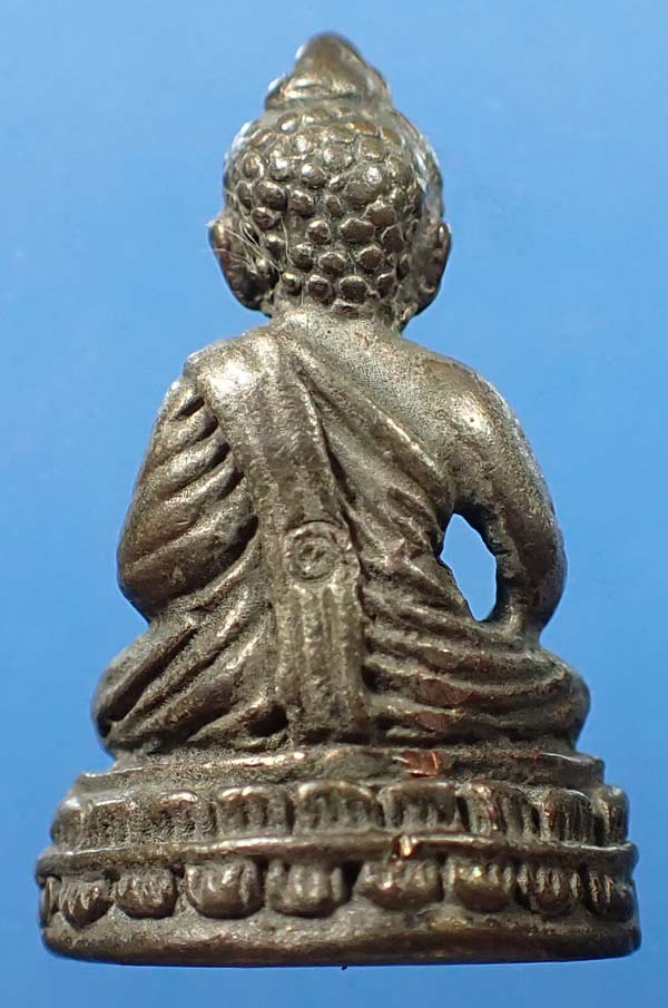 พระชัยวัฒน์ เนื้อนวะโลหะ หลวงพ่อรวย วัดท่าเรือ ระยอง สวยกริ๊บ+บัตรรับรองพระแท้*120