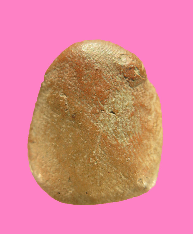 พระพิมพ์พระสังกัจจาย เนื้อดิน หลวงพ่อเข่ง วัดใหม่พระพิเรนท์ กทม.