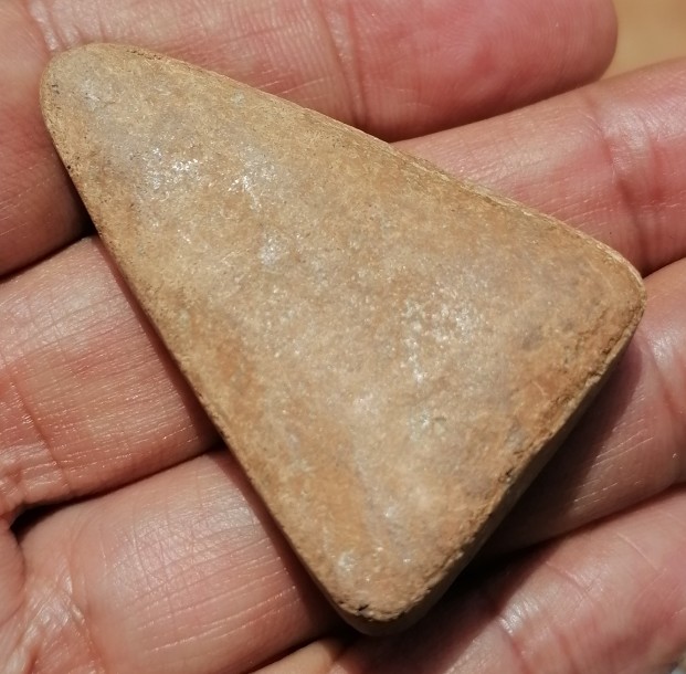 พระกันผี​ พิมพ์ใหญ่​ เนื้อดิน หลวงพ่อกวย​ ชุตินธโร​ วัดโฆษิตาราม​ ยุคต้น​ เคาะเดียว    