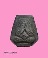 พระปิดตา พระอาจารย์แฟ้ม วัดป่าอรัญญิการาม พิมพ์หกเหลี่ยม ฉลอง 80 ปี เนื้อผงคลุกรัก