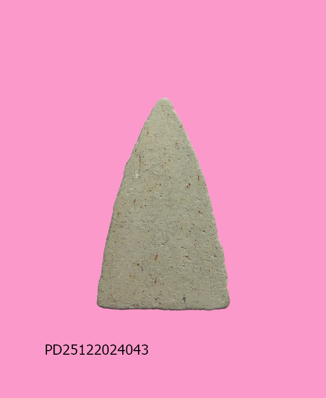 พระพุทธชินราชหลวงพ่อลี ออกวัดป่าคลองกุ้ง พิมพ์เล็ก เนื้อดิน ปี 2496