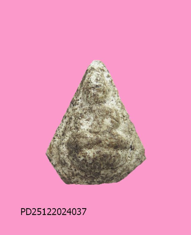 พระพิมพ์ฐานบัว ตัดห้าเหลี่ยม