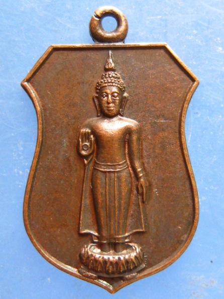 เหรียญพระพุทธธรรมจักร วัดธรรมามูล ชัยนาท ปี2523