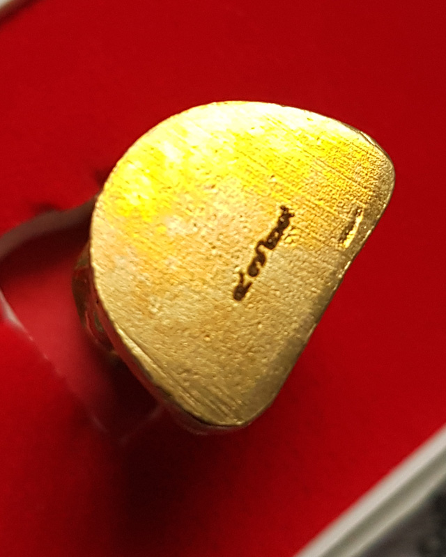 รูปหล่อ หลวงพ่อพัฒน์ ปุญญกาโม วัดห้วยด้วน จ.นครสวรรค์ รุ่น 100 ปี เนื้อทองเหลือง พร้อมกล่องเดิม