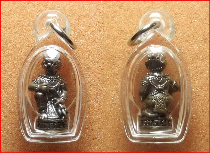 หนุมานรุ่นแรก ทหารเอกกำจัดภัย หลวงพ่อสืบ วัดสิงห์ จ.นครปฐม ร่วมปลุกเสก หลวงพ่อฟู หลวงพ่อเอื้อน