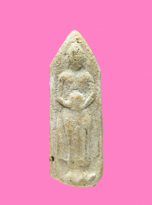 พระผง พิมพ์ปางอุ้มบาตร หลวงพ่อพุ่ม วัดโคกสวาย ปี 2473