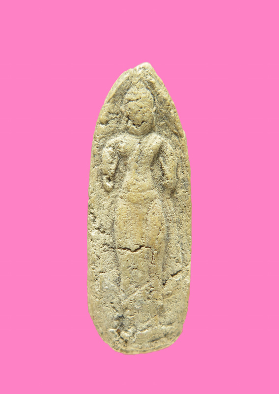 พระผง พิมพ์ปางห้ามญาติ หลวงพ่อพุ่ม วัดโคกสวาย ปี 2473