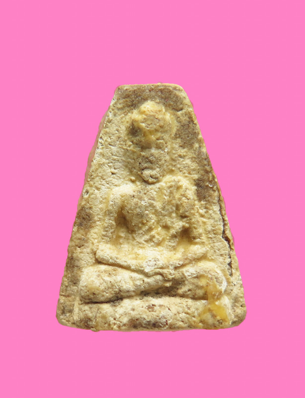 พระร่วงนั่งเนื้อผง ไม่ทราบวัด