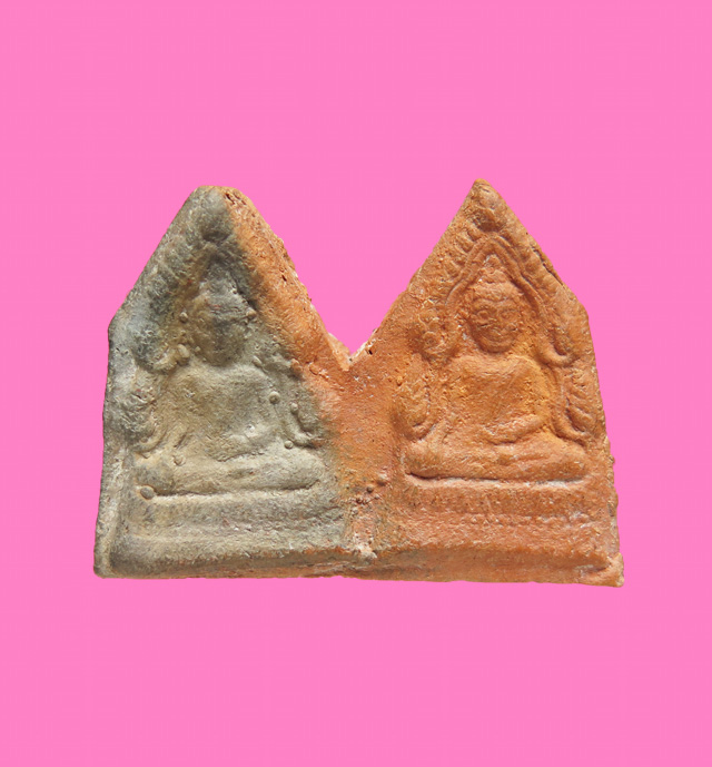 พระพุทธชินราช แฝด เนื้อดิน