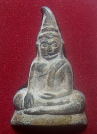 **เบาๆ**พระท่ากระดาน เนื้อตะกั่วนมเก่ากรุลั่นทม วัดต้นลำใย จ.กาญจนบุรี ปี ๒๕๓๖**กล่องเดิม สวยๆ