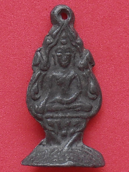 พระเนื้อชินตะกั่วพิมพ์พระพุทธ หลวงพ่อคง วัดบางกะพ้อม สมุทรสงคราม