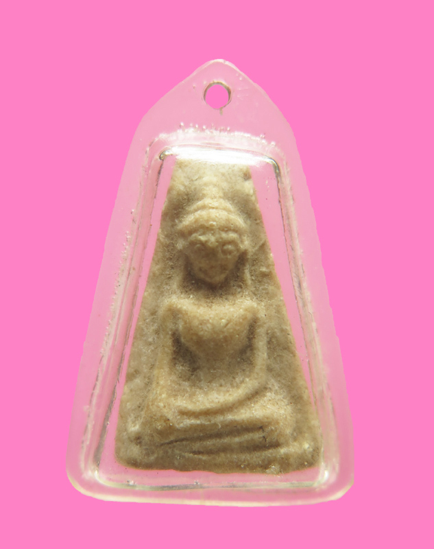 พระผงสุพรรณ เนื้อผงน้ำมัน หลังกดโค๊ด วัดโคกเขม่า