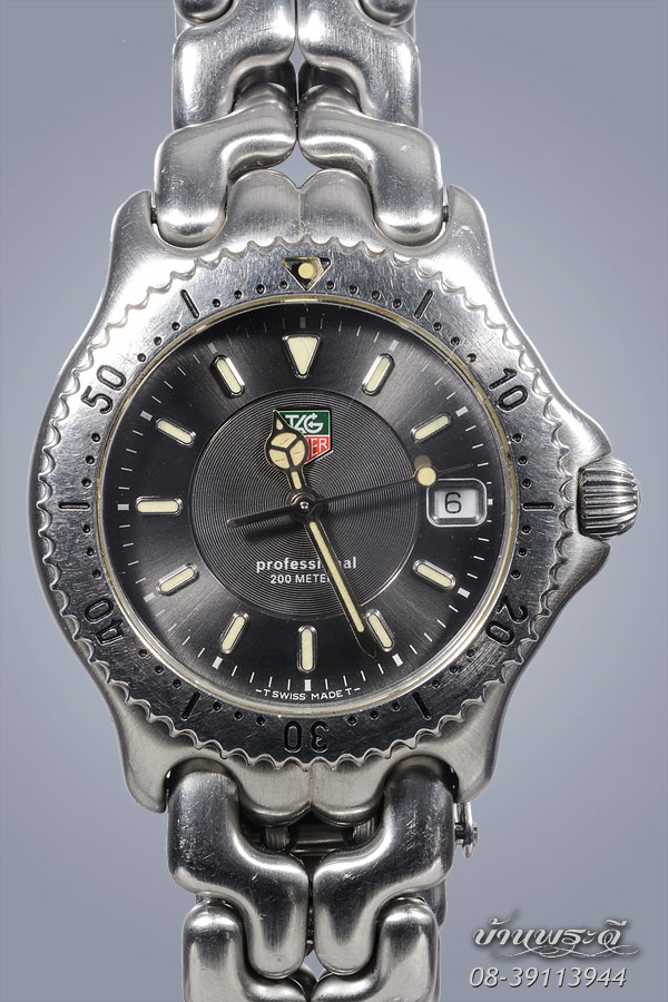 นาฬิกา TAG HEUER บอยไซส์ หน้าปัดเทา 3 ชั้น วงแหวน สภาพสวย ประกันแท้ สนใจสอบถามได้