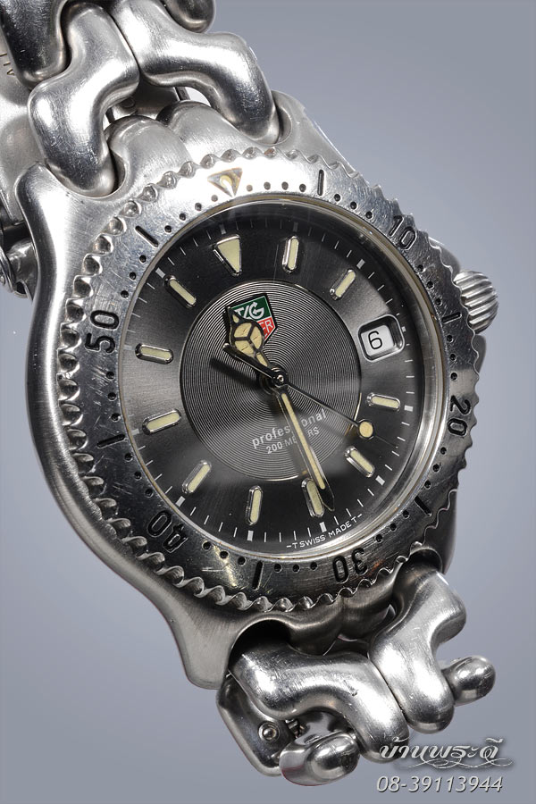 นาฬิกา TAG HEUER บอยไซส์ หน้าปัดเทา 3 ชั้น วงแหวน สภาพสวย ประกันแท้ สนใจสอบถามได้