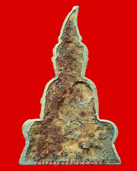 พระท่ากระดานวัดต้นลำไย จ.กาญจนบุรี เนื้อตะกั่วสนิมแดงกรุศรีสวัสดิ์แท้ ๆ พิมพ์ใหญ่ สวยมากค่ะ