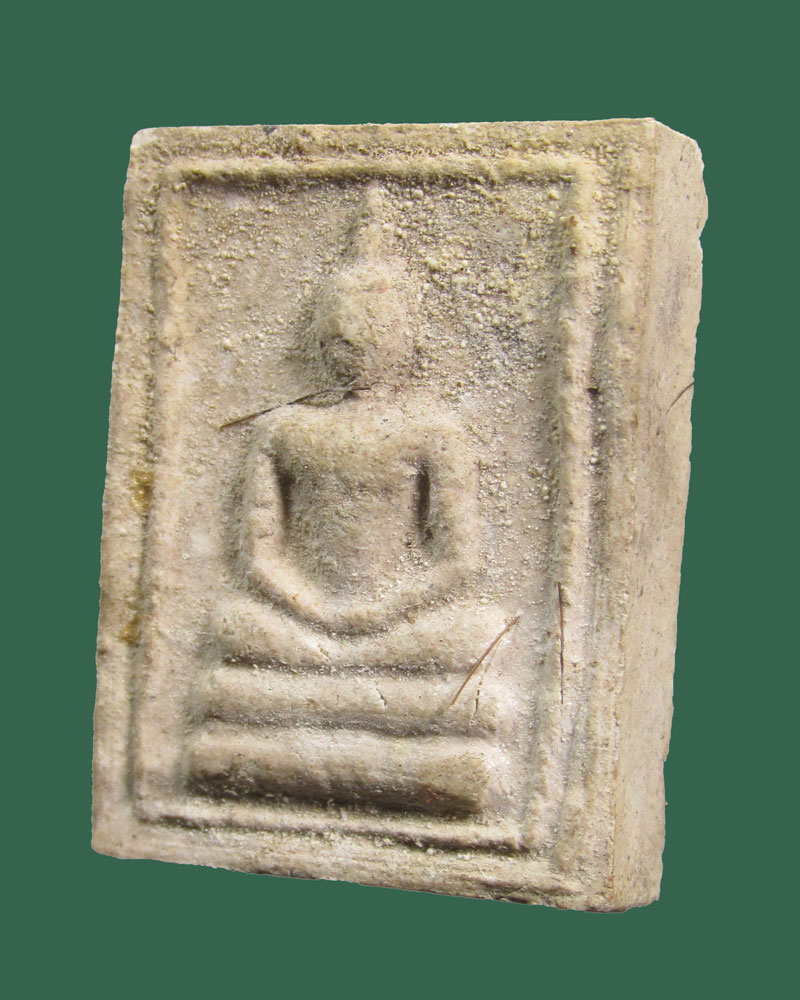 พระสมเด็จคะแนน แขนหักศอก หลวงพ่อบุญเรือง วัดพิชโสภาราม จ.อุบ ลราชธานี มีเกศา