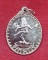 เหรียญพระศิวนาฏราช หลังภรตฤาษี กะไหล่เงิน (ไม่ทราบที่)