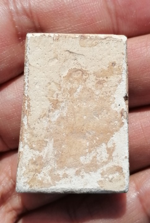 พระสมเด็จทรงสิงห์​ กรุต้นพิกุล หลวงพ่อกวย วัดโฆษิตาราม จ.ชัยนาท ปี​ 2509-10​ เคาะเดียว     